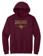 Texas State Bobcats Hooded Sweatshirt - 3 Stripe State Outline Logo