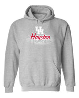 Houston Cougars Hooded Sweatshirt - Spotlight and Shadow Houston