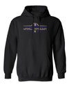 James Madison Dukes Hooded Sweatshirt - Striped James Madison Football Laces