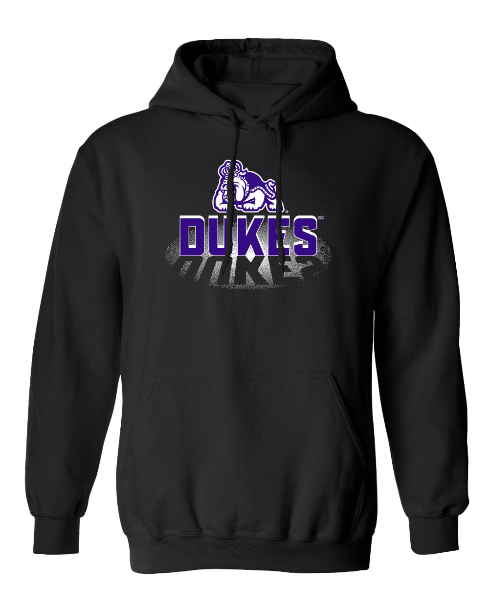 James Madison Dukes Hooded Sweatshirt - Spotlight and Shadow Dukes