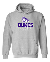 James Madison Dukes Hooded Sweatshirt - Spotlight and Shadow Dukes