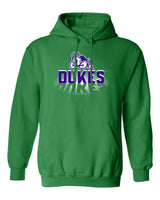 James Madison Dukes Hooded Sweatshirt - Spotlight and Shadow Dukes