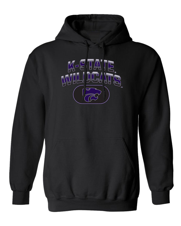 K-State Wildcats Hooded Sweatshirt - Full Color K-State Wildcats Fade