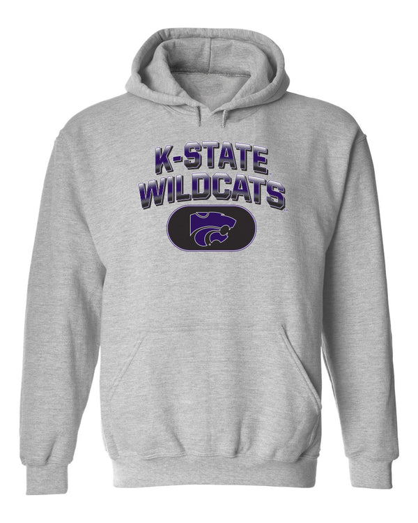 K-State Wildcats Hooded Sweatshirt - Full Color K-State Wildcats Fade