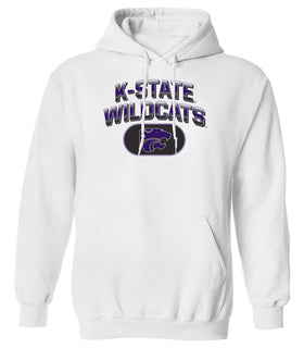 K-State Wildcats Hooded Sweatshirt - Full Color K-State Wildcats Fade