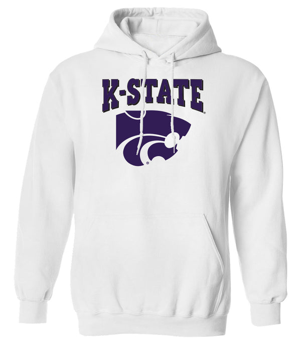 K-State Wildcats Hooded Sweatshirt - Kansas State Powercat Logo