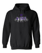 K-State Wildcats Hooded Sweatshirt - Spotlight and Shadow K-State