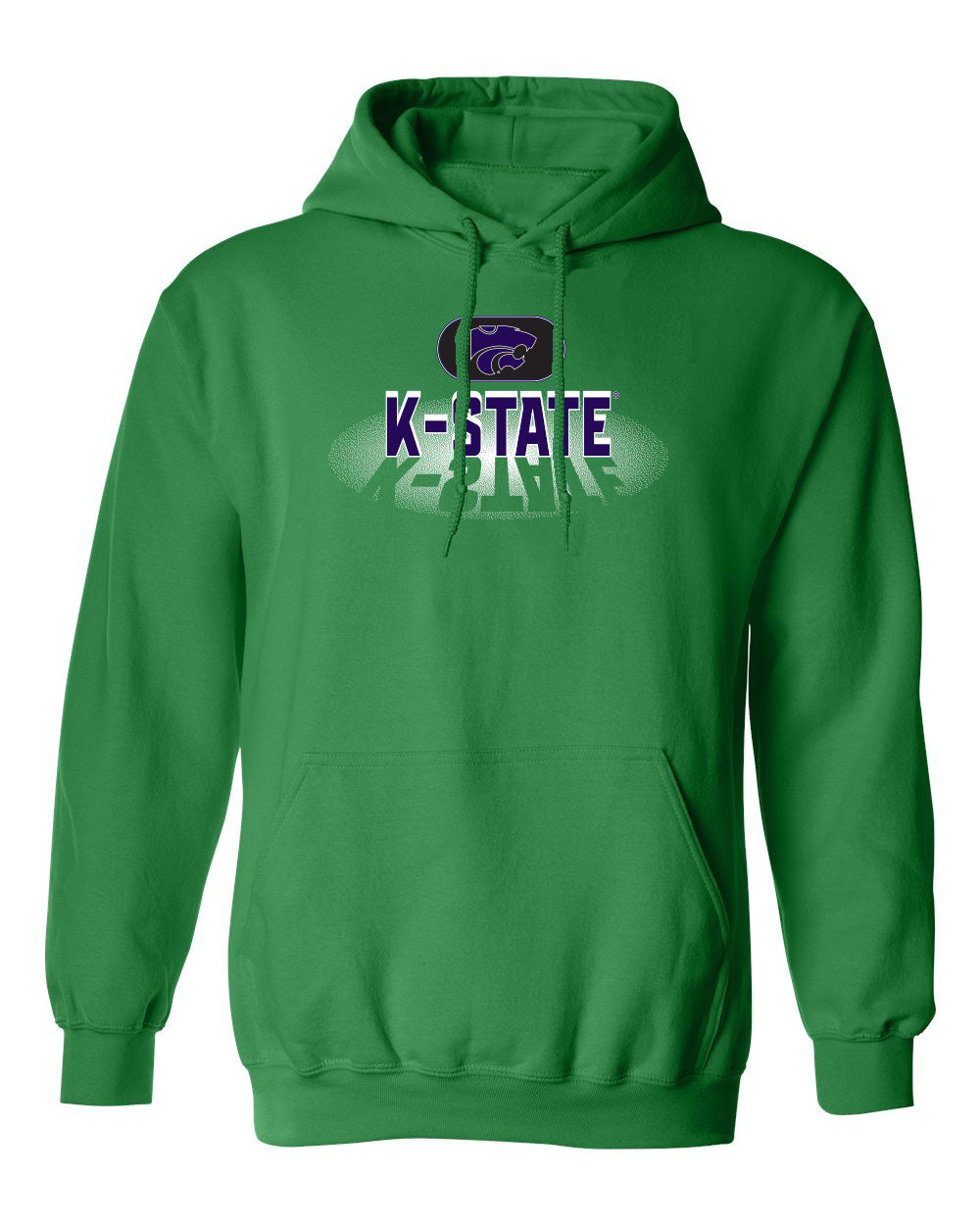 K-State Wildcats Hooded Sweatshirt - Spotlight and Shadow K-State