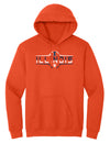 Illinois Fighting Illini Hooded Sweatshirt - Striped Illinois Football Laces