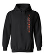 Illinois Fighting Illini Hooded Sweatshirt - Vertical Illinois Fighting Illini