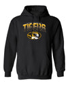 Missouri Tigers Hooded Sweatshirt - Full Color Fade Tigers Logo