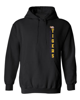 LSU Tigers Hooded Sweatshirt - Vertical Louisiana State University Tigers