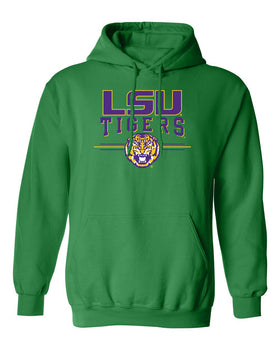 LSU Tigers Hooded Sweatshirt - LSU Tigers 3-Stripe