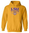 LSU Tigers Hooded Sweatshirt - LSU Tigers 3-Stripe