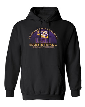 LSU Tigers Hooded Sweatshirt - LSU Basketball Geaux Tigers