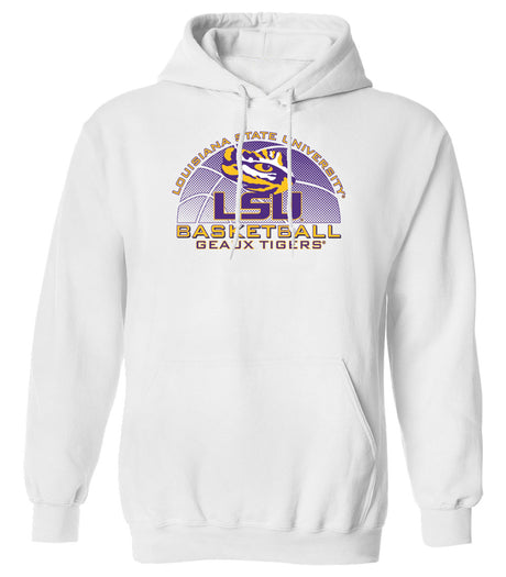 LSU Tigers Hooded Sweatshirt - LSU Basketball Geaux Tigers