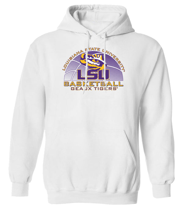 LSU Tigers Hooded Sweatshirt - LSU Basketball Geaux Tigers