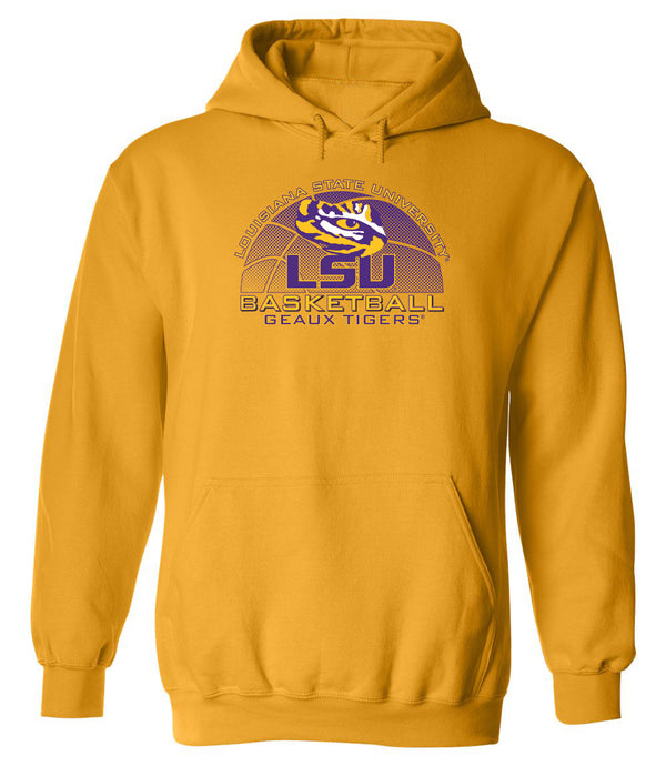 LSU Tigers Hooded Sweatshirt - LSU Basketball Geaux Tigers