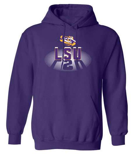 LSU Tigers Hooded Sweatshirt - Spotlight and Shadow LSU