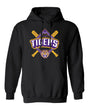 LSU Tigers Hooded Sweatshirt - LSU Baseball Diamond