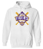 LSU Tigers Hooded Sweatshirt - LSU Baseball Diamond