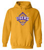 LSU Tigers Hooded Sweatshirt - LSU Baseball Diamond