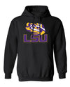 LSU Tigers Hooded Sweatshirt - Tiger Eye LSU