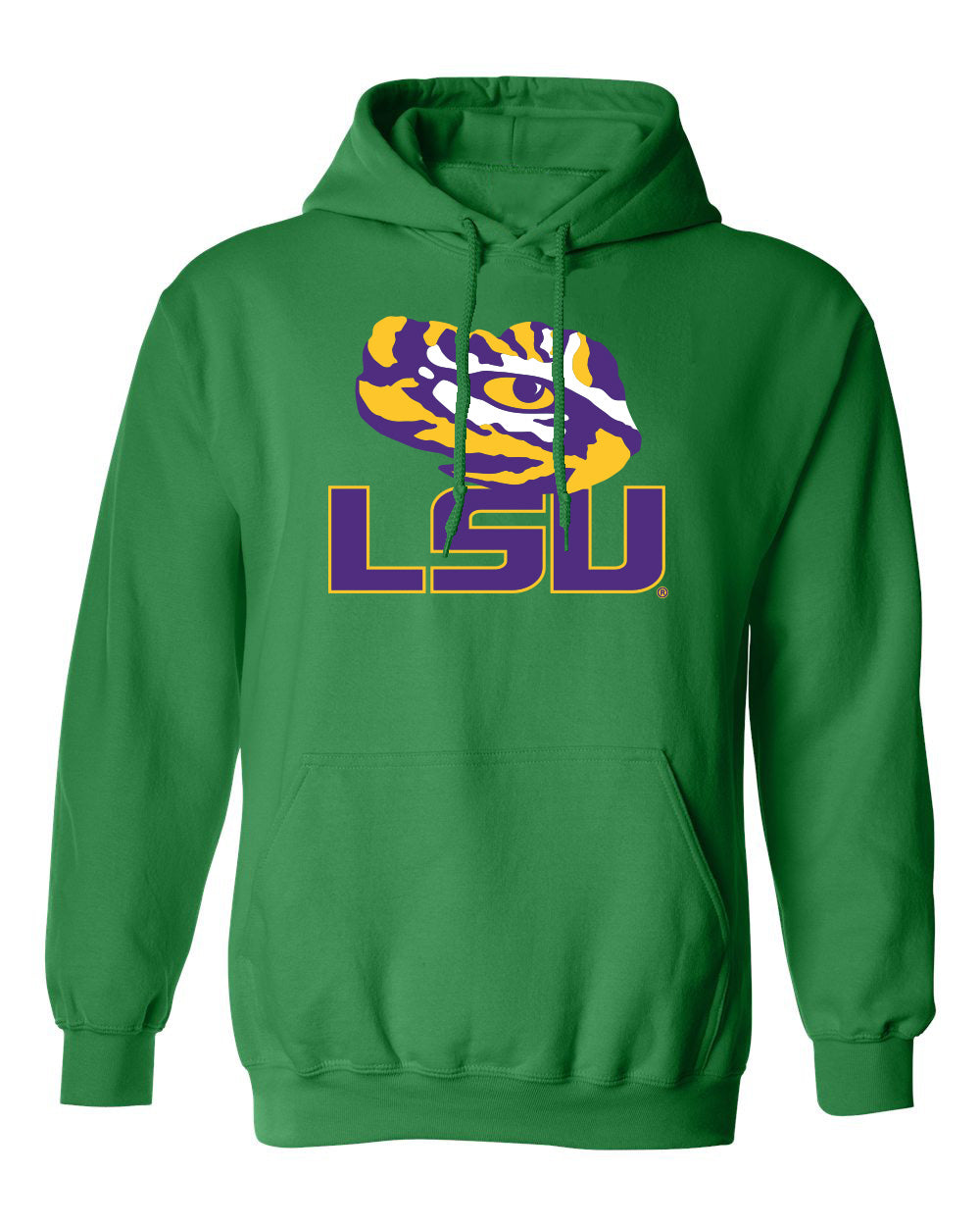 LSU Tigers Hooded Sweatshirt - Tiger Eye LSU