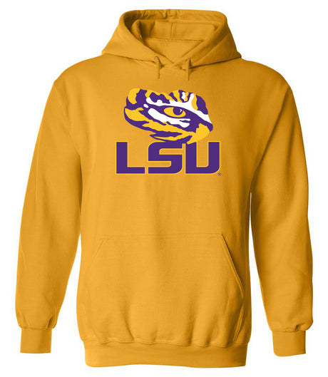 LSU Tigers Hooded Sweatshirt - Tiger Eye LSU