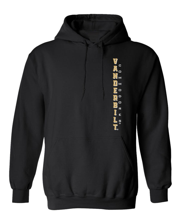 Vanderbilt Commodores Hooded Sweatshirt - Vertical Vanderbilt Commodores