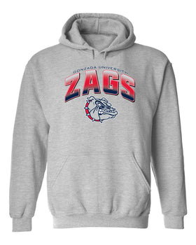 Gonzaga Bulldogs Hooded Sweatshirt - Zags Full Color Fade