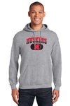 Nebraska Huskers Hooded Sweatshirt - Full Color Huskers Fade with Block N