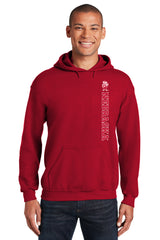 Nebraska Huskers Hooded Sweatshirt - Vertical Nebraska Herbie Husker
