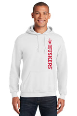 Nebraska Huskers Hooded Sweatshirt - Vertical Huskers Herbie Husker