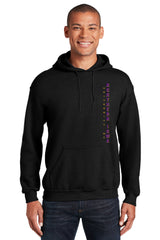 Northern Iowa Panthers Hooded Sweatshirt - Vertical University of Northern Iowa