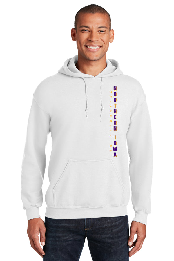 Northern Iowa Panthers Hooded Sweatshirt - Vertical University of Northern Iowa