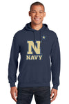 Navy Midshipmen Hooded Sweatshirt - US Naval Academy Star Logo