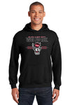 North Carolina State Wolfpack Hooded Sweatshirt - 3-Stripe Primary Logo