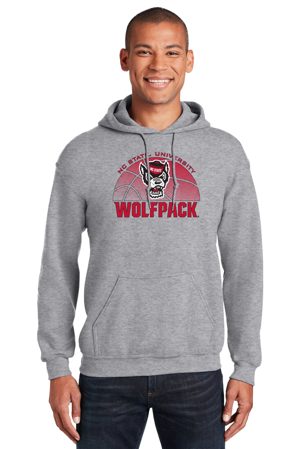 North Carolina State Wolfpack Hooded Sweatshirt - NC State Basketball