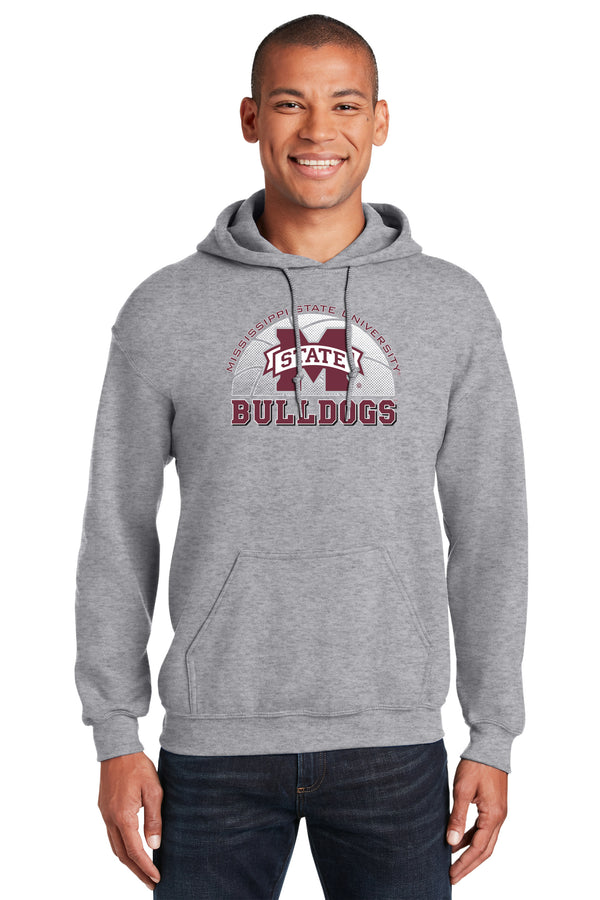 Mississippi State Bulldogs Hooded Sweatshirt - MSU Bulldogs Basketball