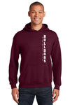 Mississippi State Bulldogs Hooded Sweatshirt - Vertical Mississippi State Bulldogs