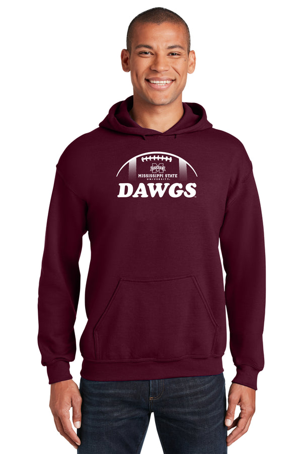 Mississippi State Bulldogs Hooded Sweatshirt - MSU Dawgs Football