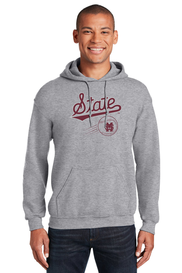 Mississippi State Bulldogs Hooded Sweatshirt - Mississippi State Baseball