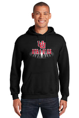 Utah Utes Hooded Sweatshirt - Spotlight Shadow Utah Utes