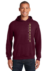 Texas State Bobcats Hooded Sweatshirt - Vertical Texas State Bobcats