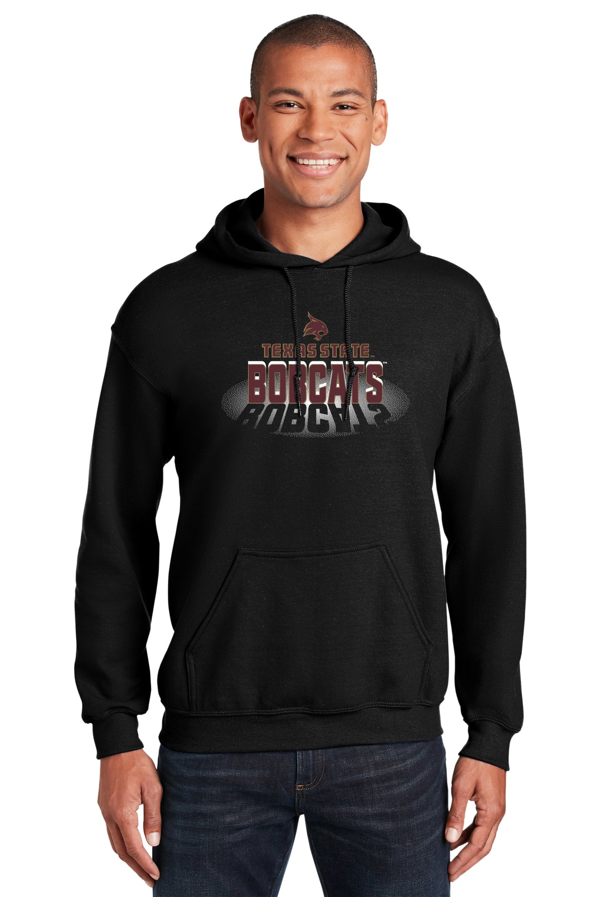 Texas State Bobcats Hooded Sweatshirt - Spotlight Bobcats