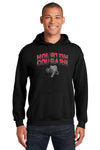 Houston Cougars Hooded Sweatshirt - Full Color Fade with Cougar