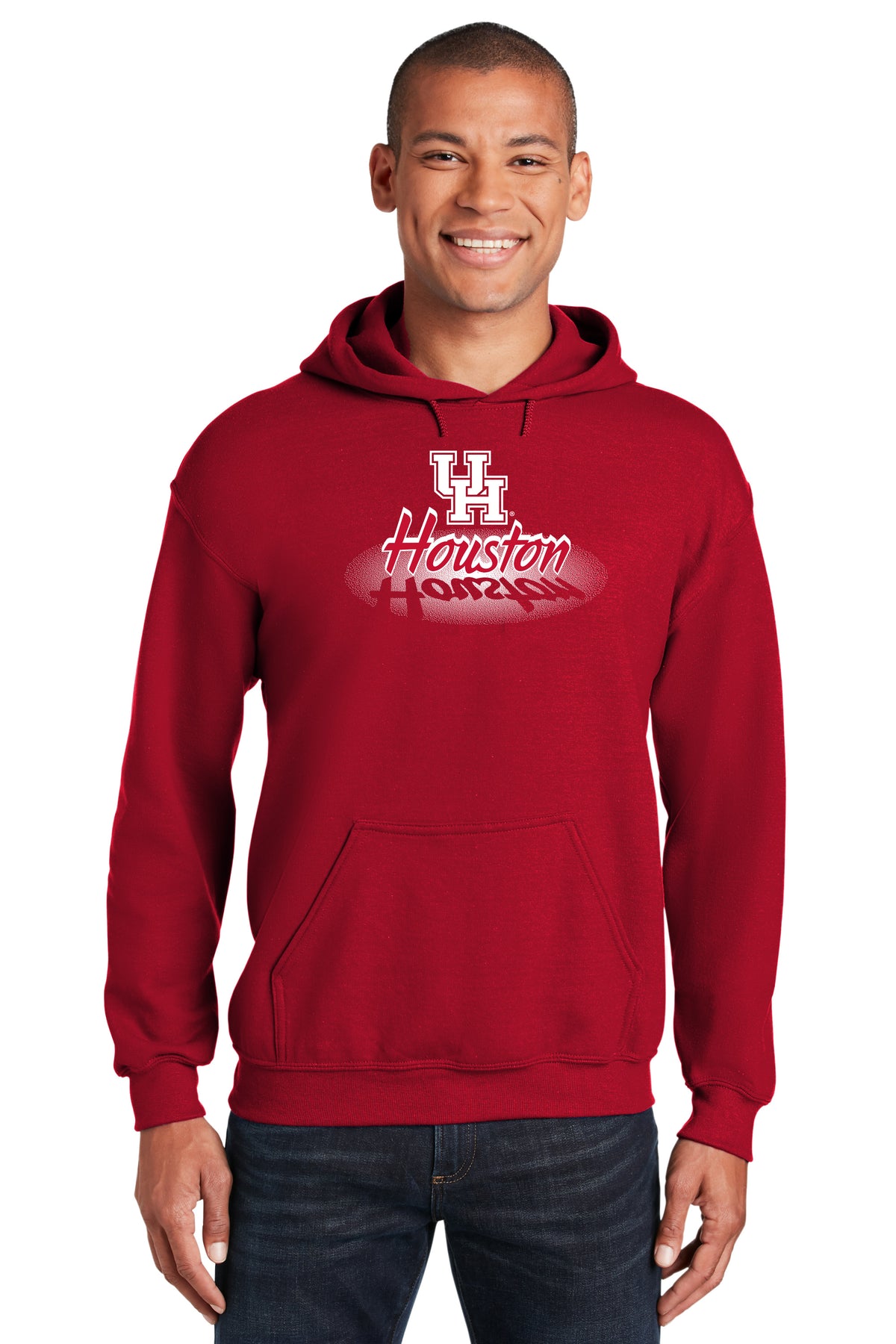 Houston Cougars Hooded Sweatshirt - Spotlight and Shadow Houston