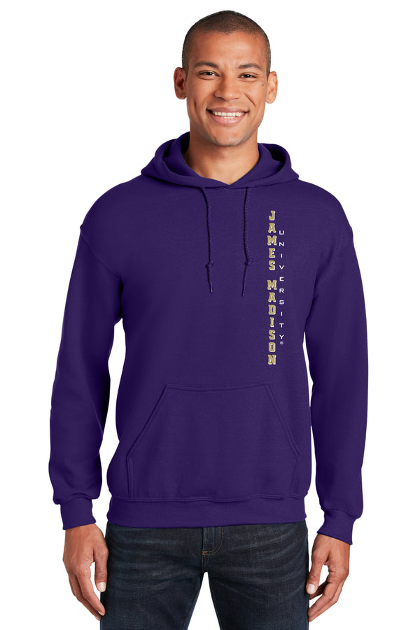 James Madison Dukes Hooded Sweatshirt - Vertical James Madison University