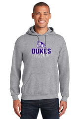 James Madison Dukes Hooded Sweatshirt - Spotlight and Shadow Dukes